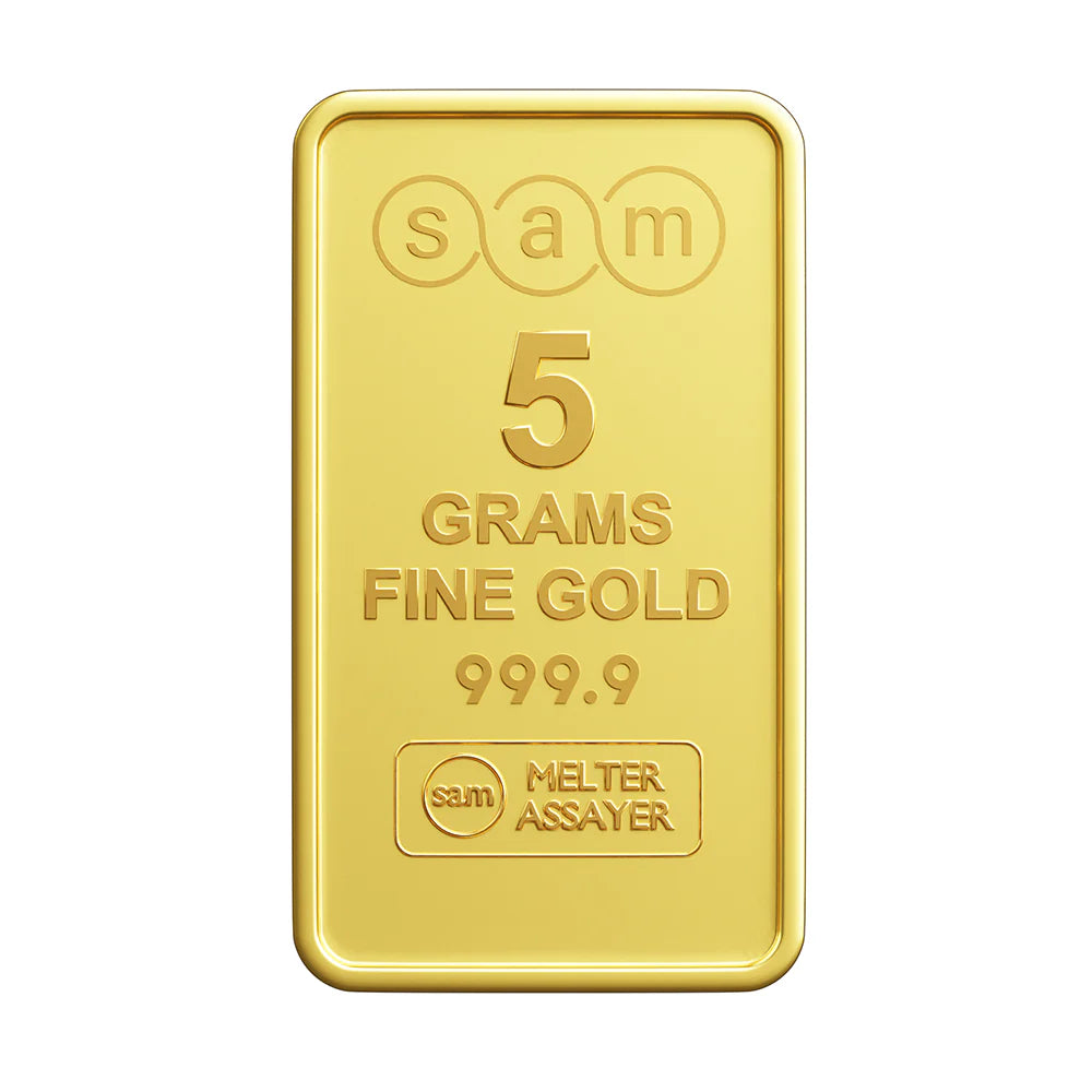 SAM Gold Bar 5 Gram
