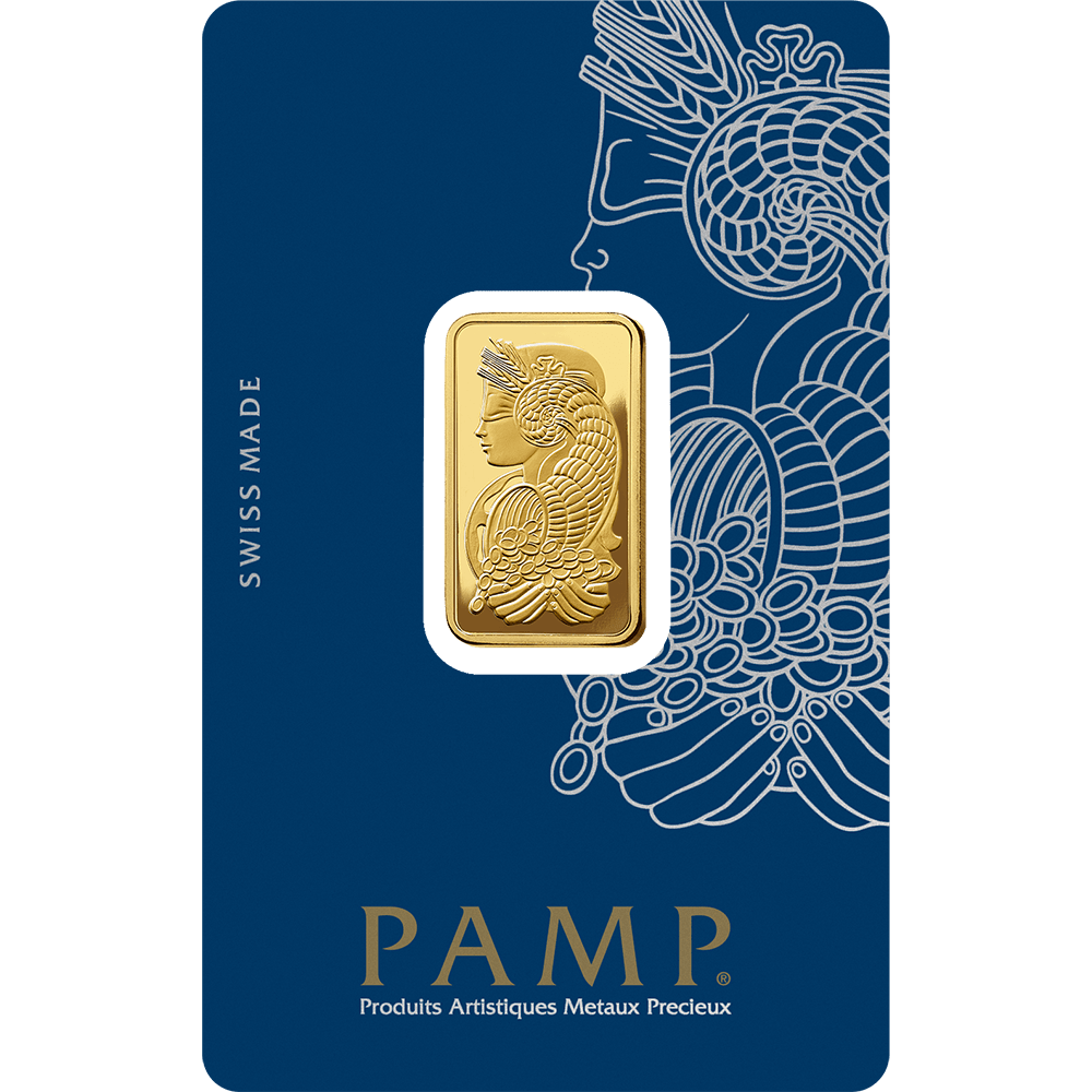 Pamp Suisse Queen Fortuna Gold Bar 24KT - 10 Gram - Malahi Gold Trading