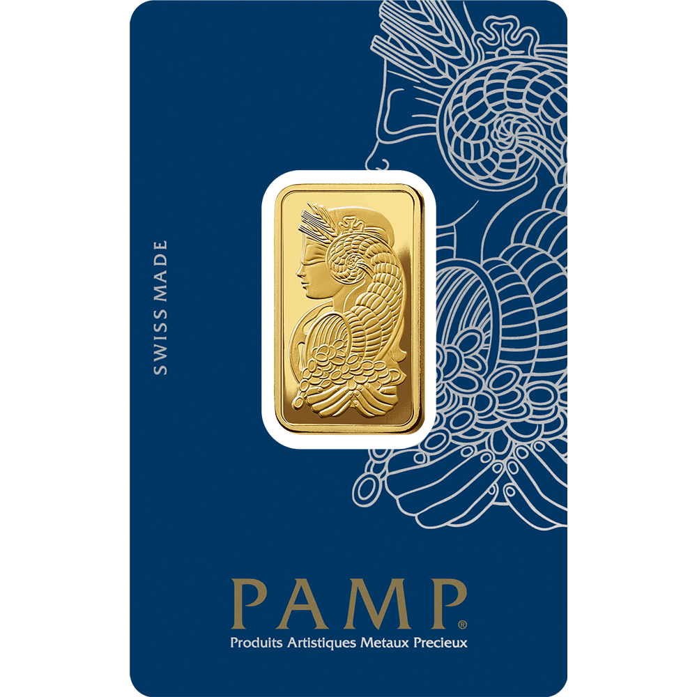 Pamp Suisse Queen Fortuna Gold Bar 24KT - 20 Gram - Malahi Gold Trading