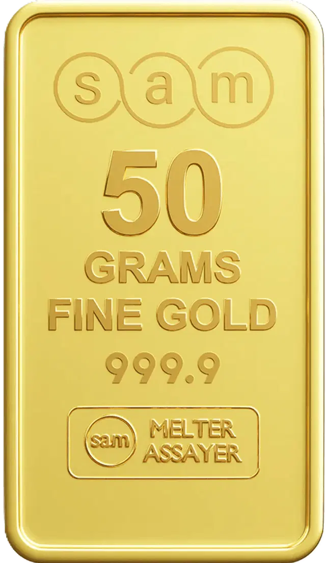 سابام سبيكة ذهب 50 جرام