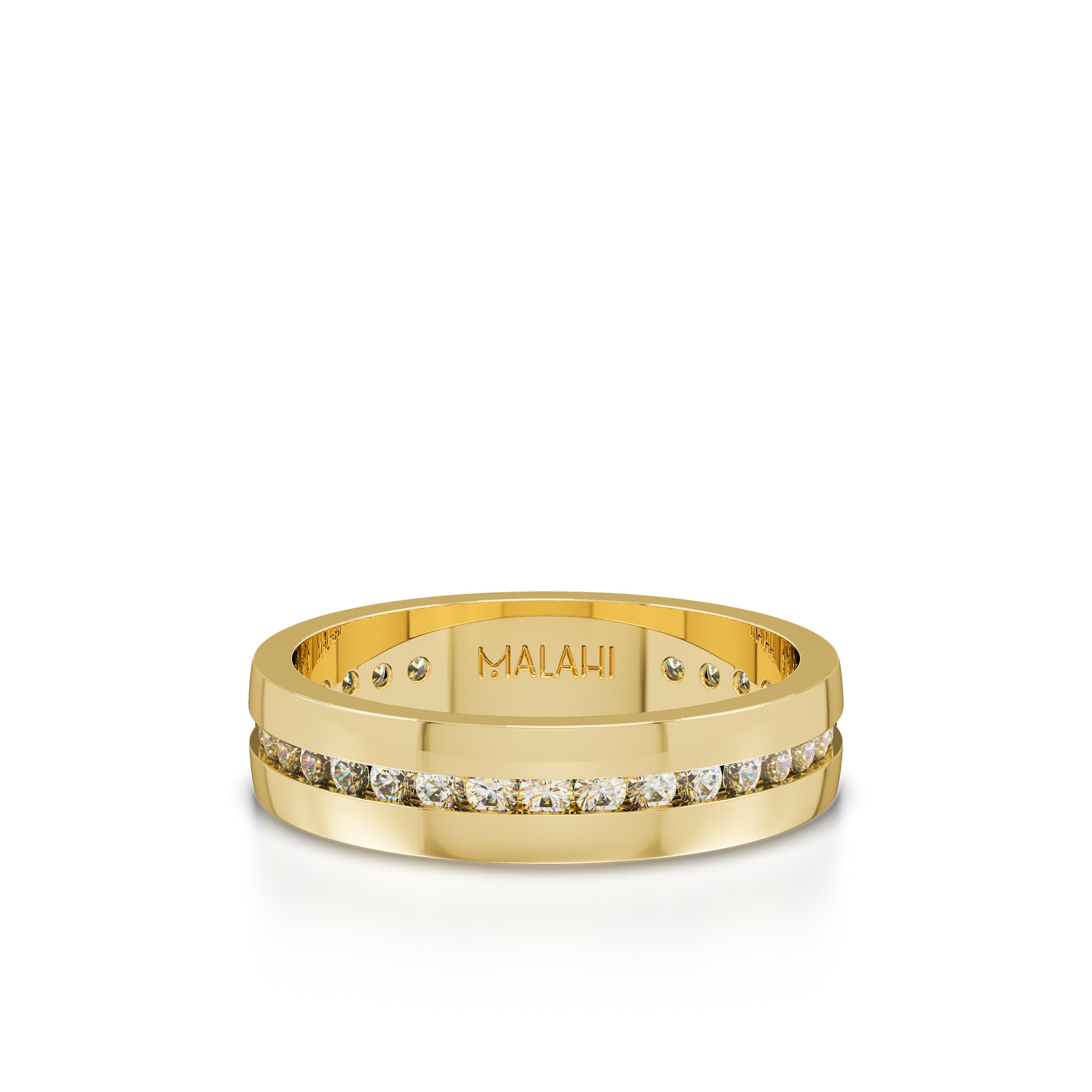 V name gold on sale ring