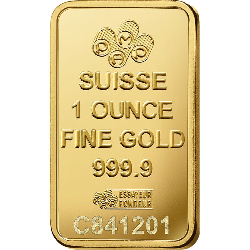 Pamp Suisse Queen Fortuna Gold Bar 24KT - 1 Ounce