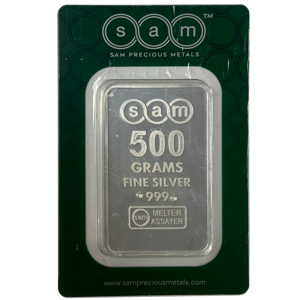 SAM 500g Silver Bar