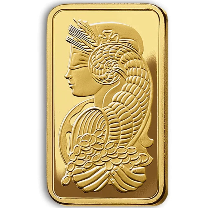 Pamp Suisse Queen Fortuna Gold Bar 24KT - 50 Gram - Malahi Gold Trading