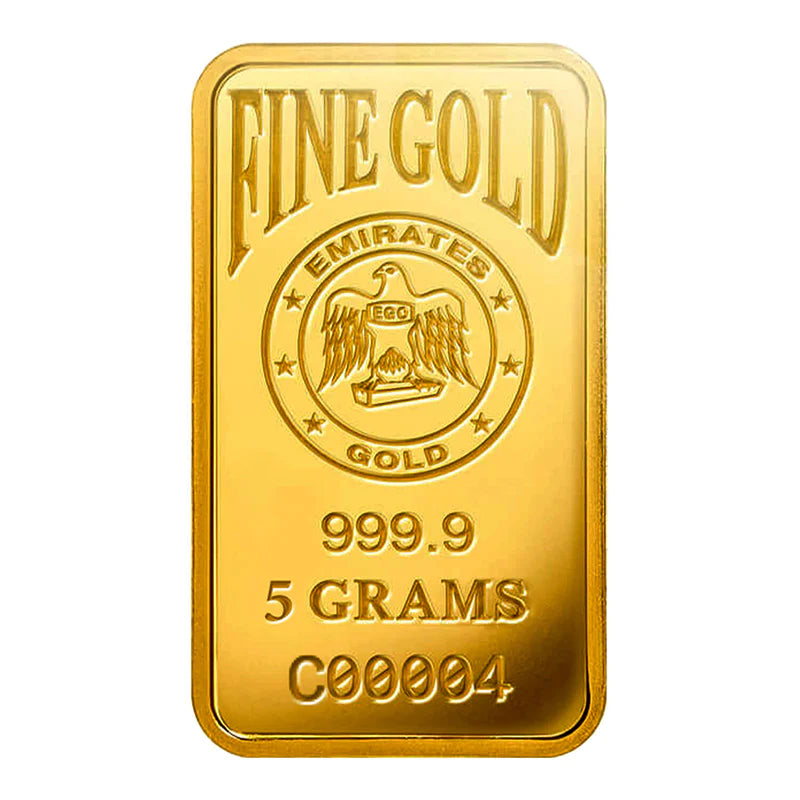 Emirates Gold Bar 24KT - 5 Gram - Malahi Gold Trading