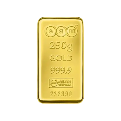 SAM Gold Bar 250 Gram